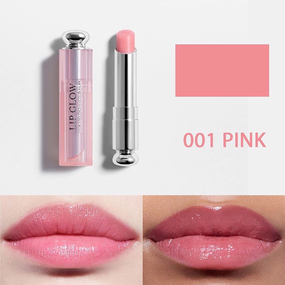 Son dưỡng Dior Lip Glow màu 001 Pink